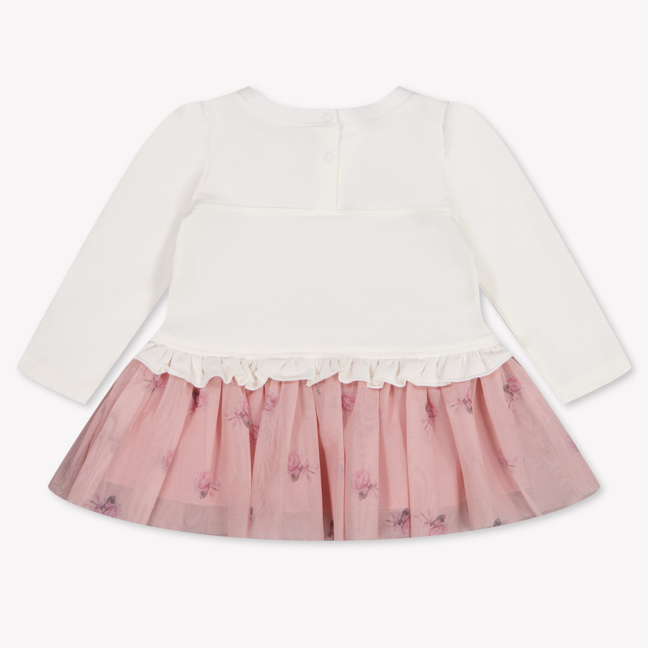 MonnaLisa Bébé Filles Robe en blanc cassé