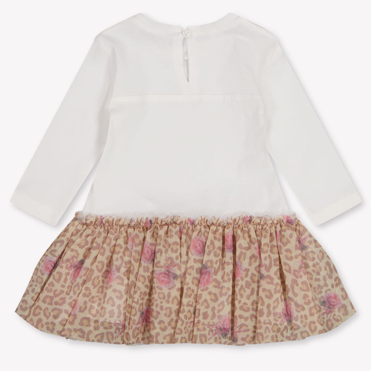 MonnaLisa Bébé Filles Robe en blanc cassé