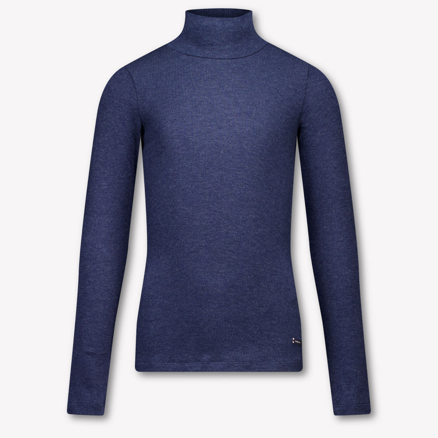 MonnaLisa Kinder Meisjes T-Shirt In Navy