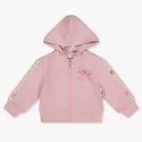 MonnaLisa Baby Mädchen Strickjacke In Hellrosa
