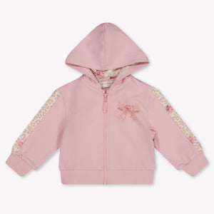 MonnaLisa Baby Mädchen Strickjacke In Hellrosa