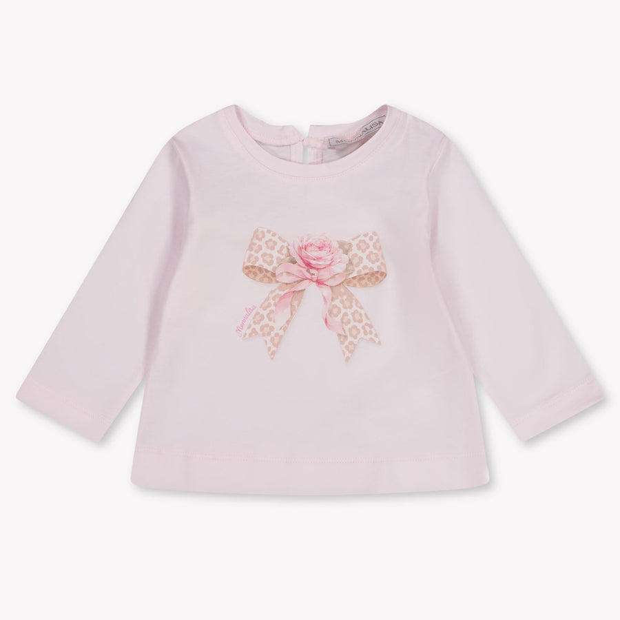 MonnaLisa Bébé Filles T-shirt dans Rose Léger