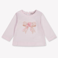 MonnaLisa bebe Chicas Camiseta adentro Rosa claro