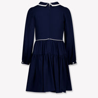 MonnaLisa Bambini Ragazze Vestirsi Navy