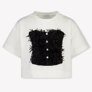 MonnaLisa Kids Girls T-Shirt In Black