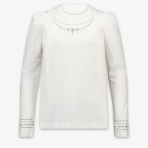 MonnaLisa Bambini Ragazze Maglietta dentro Off White