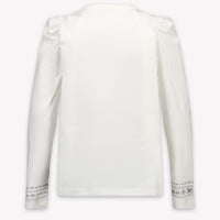 MonnaLisa Bambini Ragazze Maglietta dentro Off White
