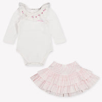 MonnaLisa Bambino Ragazze Tutina dentro Rosa Chiaro