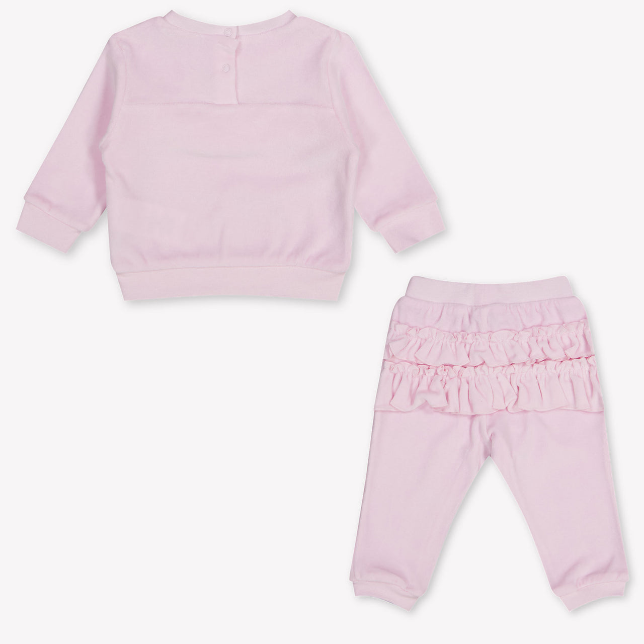 MonnaLisa Baby Mädchen Jogginganzug In Hellrosa