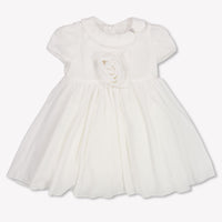 MonnaLisa Bébé Filles Robe en blanc cassé