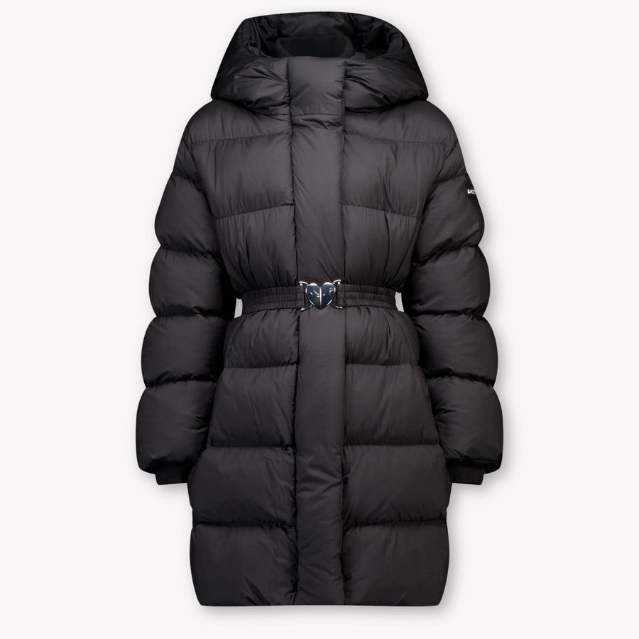 MonnaLisa Kinder Mädchen Wintermäntel In Schwarz