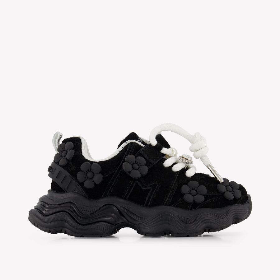 MonnaLisa Filles Baskets dans Noir
