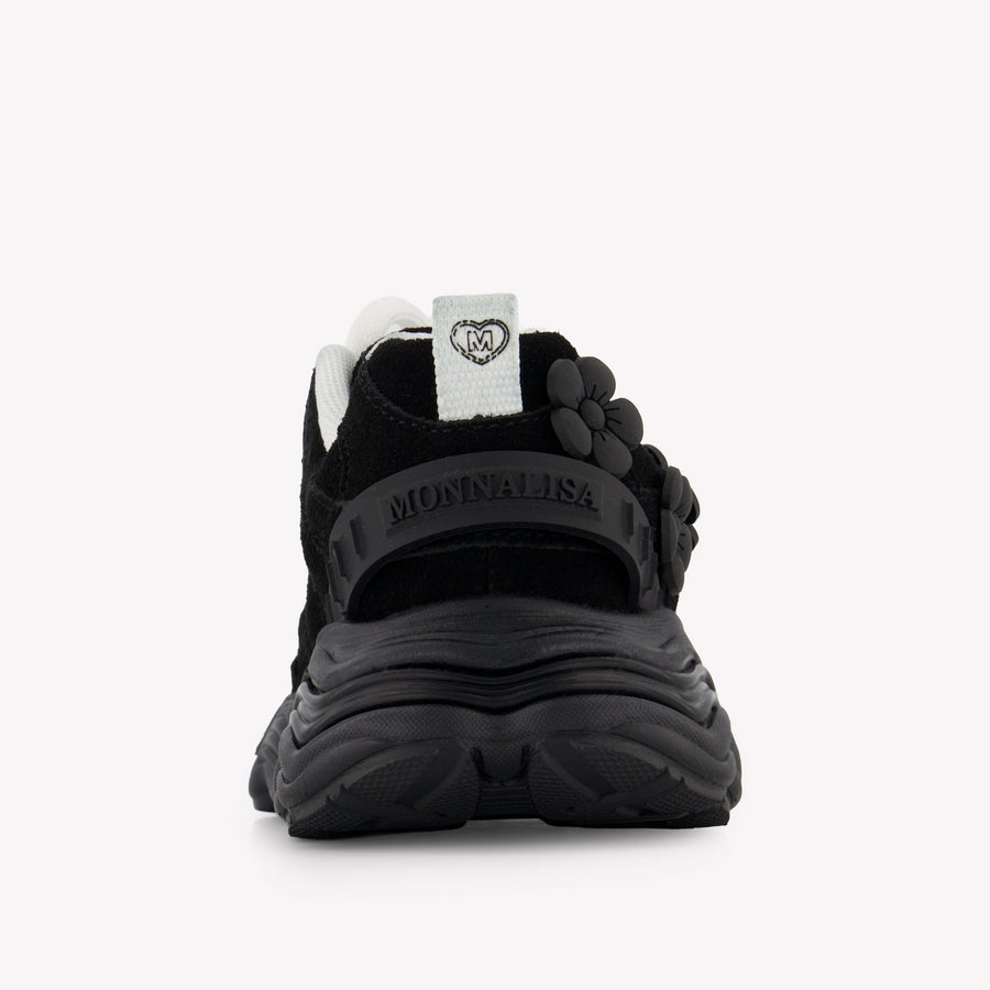 MonnaLisa Filles Baskets dans Noir