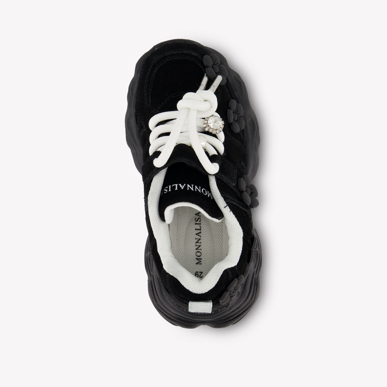 MonnaLisa Filles Baskets dans Noir