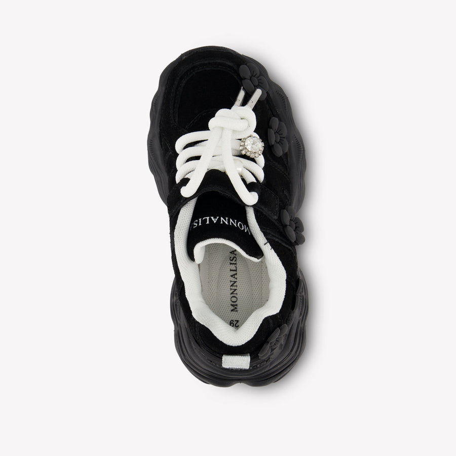 MonnaLisa Filles Baskets dans Noir