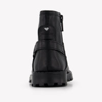 MonnaLisa Mädchen Stiefel rein Schwarz