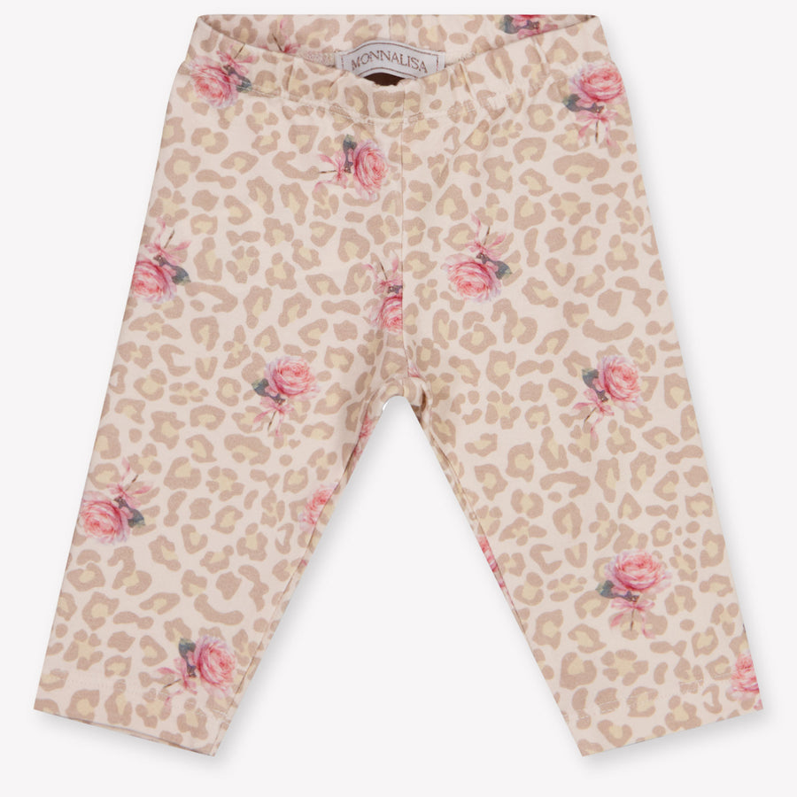 MonnaLisa bebe Chicas Leggings En Leopardo