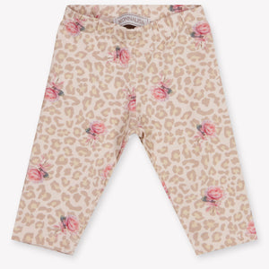 MonnaLisa Baby Meisjes Legging In Panter
