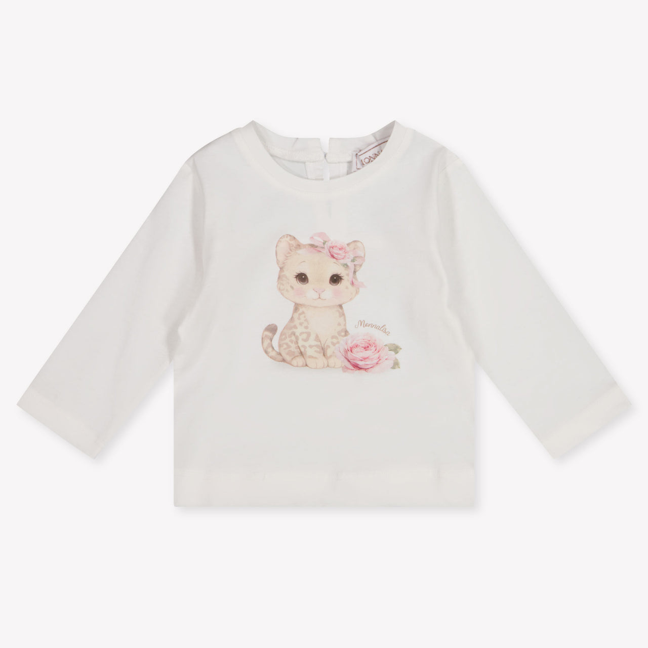 MonnaLisa Bébé Filles T-shirt en blanc cassé