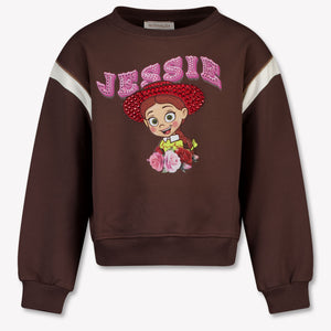 MonnaLisa Bambini Ragazze Maglione dentro Marrone