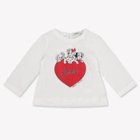 MonnaLisa Bambino Ragazze Maglietta dentro Off White