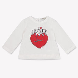 MonnaLisa Bambino Ragazze Maglietta dentro Off White