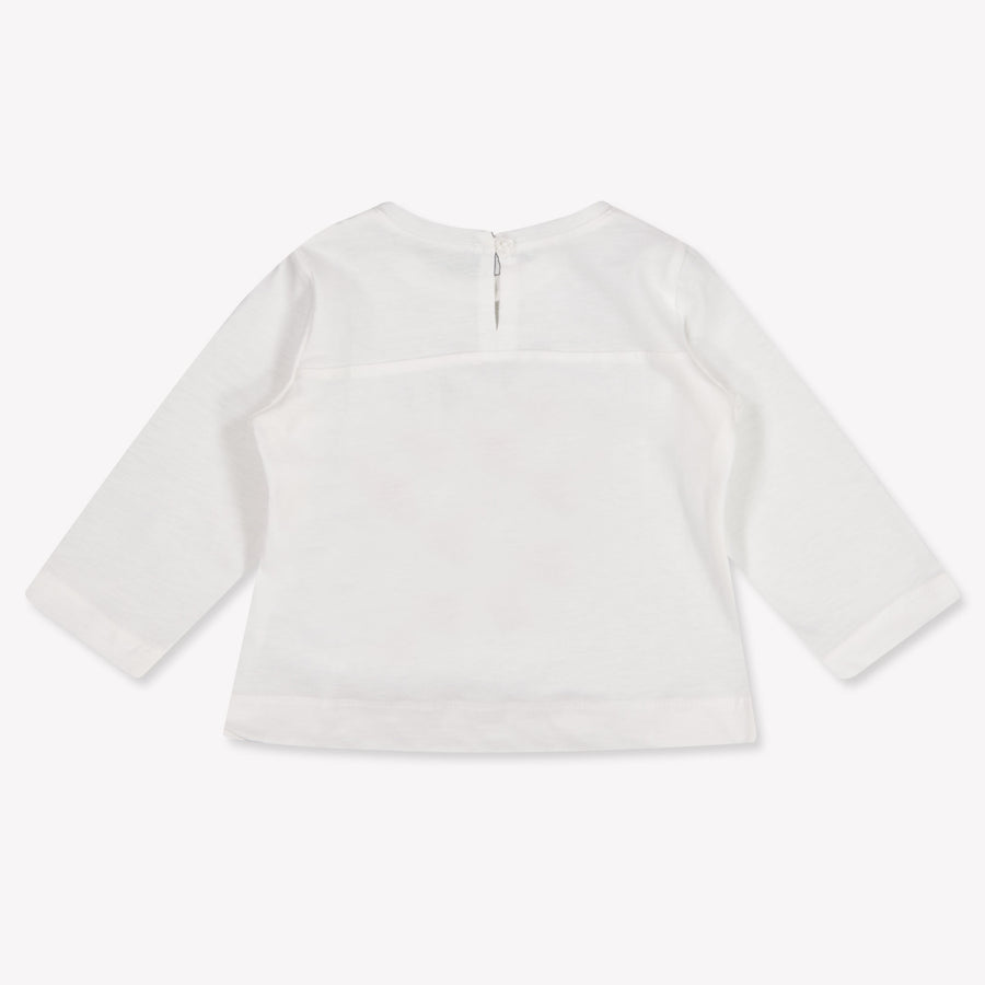 MonnaLisa Bambino Ragazze Maglietta dentro Off White