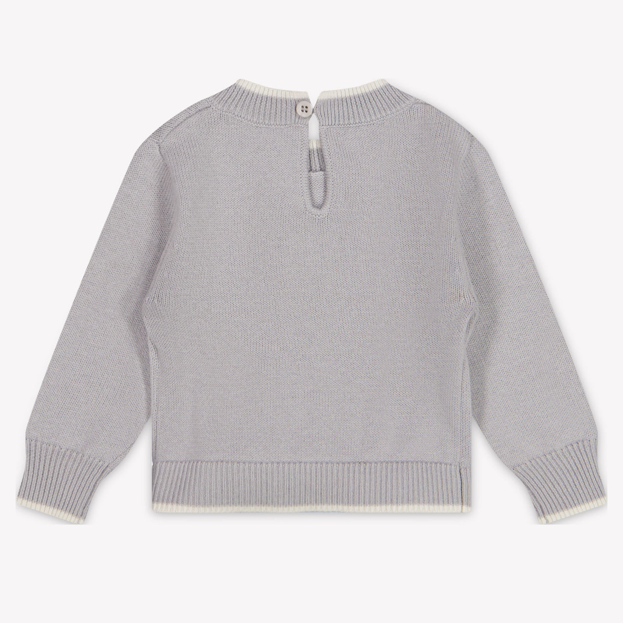 MonnaLisa Bambino Ragazze Maglione dentro Grigio Chiaro