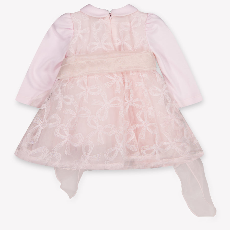 MonnaLisa bebe Chicas Vístete Rosa claro