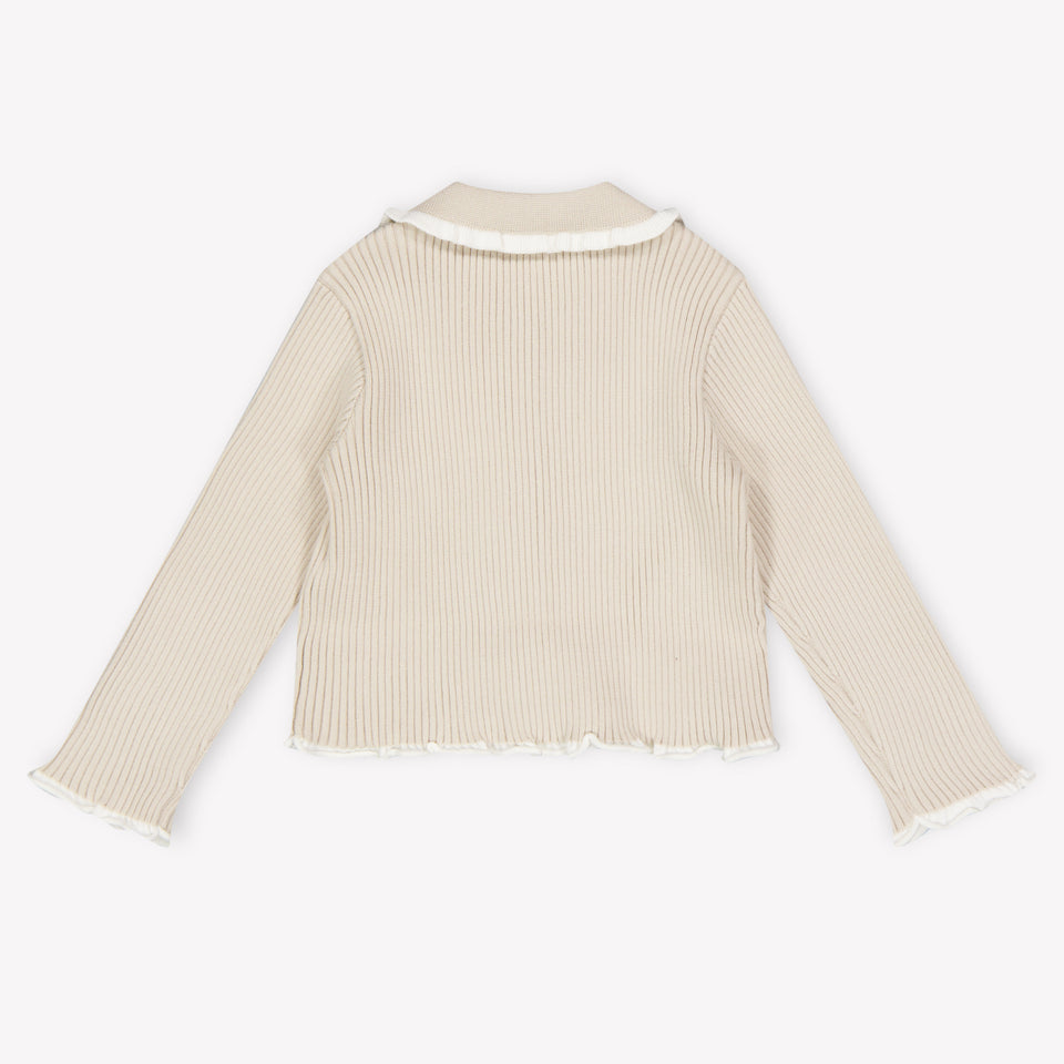 Armani Bébé Filles Cardigan en Beige