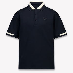 Armani Kinder Jungen Polo In Marineblau