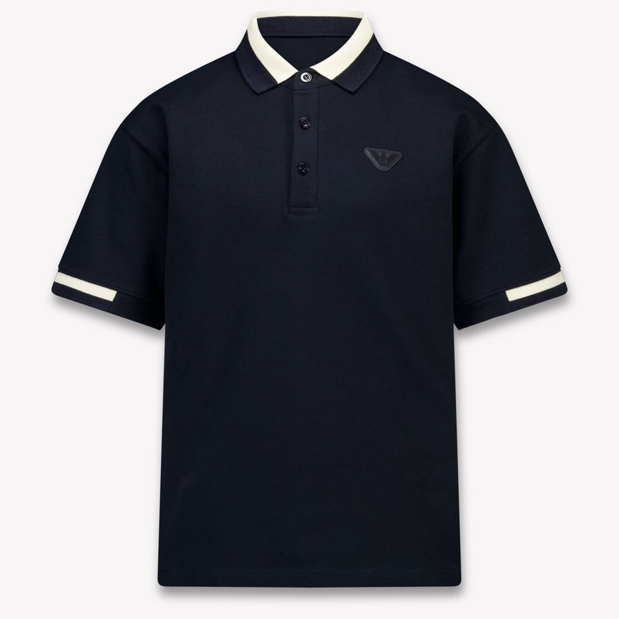 Armani Kinder Jungen Polo In Marineblau
