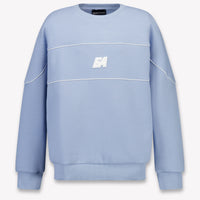 Armani Kinder Chicos suéter en Azul Claro