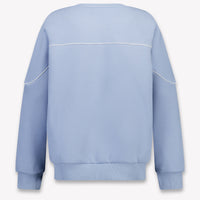 Armani Kinder Chicos suéter en Azul Claro