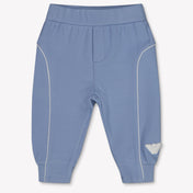 Armani Baby Boys Pants In Light Blue