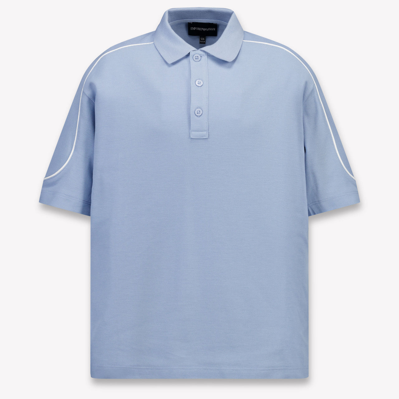 Armani Kinder Jungen Polo In Hellblau