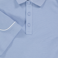 Armani Kinder Jungen Polo In Hellblau