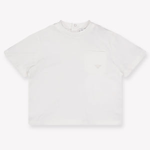 Armani Baby Jungen T-Shirt In Weiß