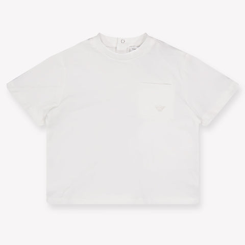 Armani Bébé Garçons T-shirt dans Blanc
