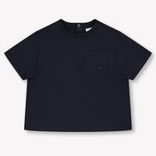 Armani Baby Ragazzi Maglietta dentro Navy