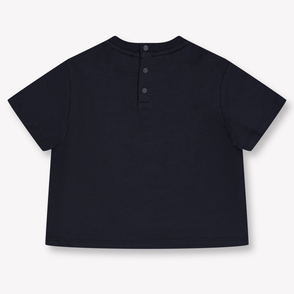 Armani Baby Ragazzi Maglietta dentro Navy