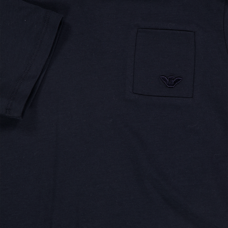 Armani Baby Ragazzi Maglietta dentro Navy