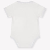 Armani Baby Boys Romper In Light Blue