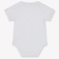 Armani Baby Boys Romper In Light Blue