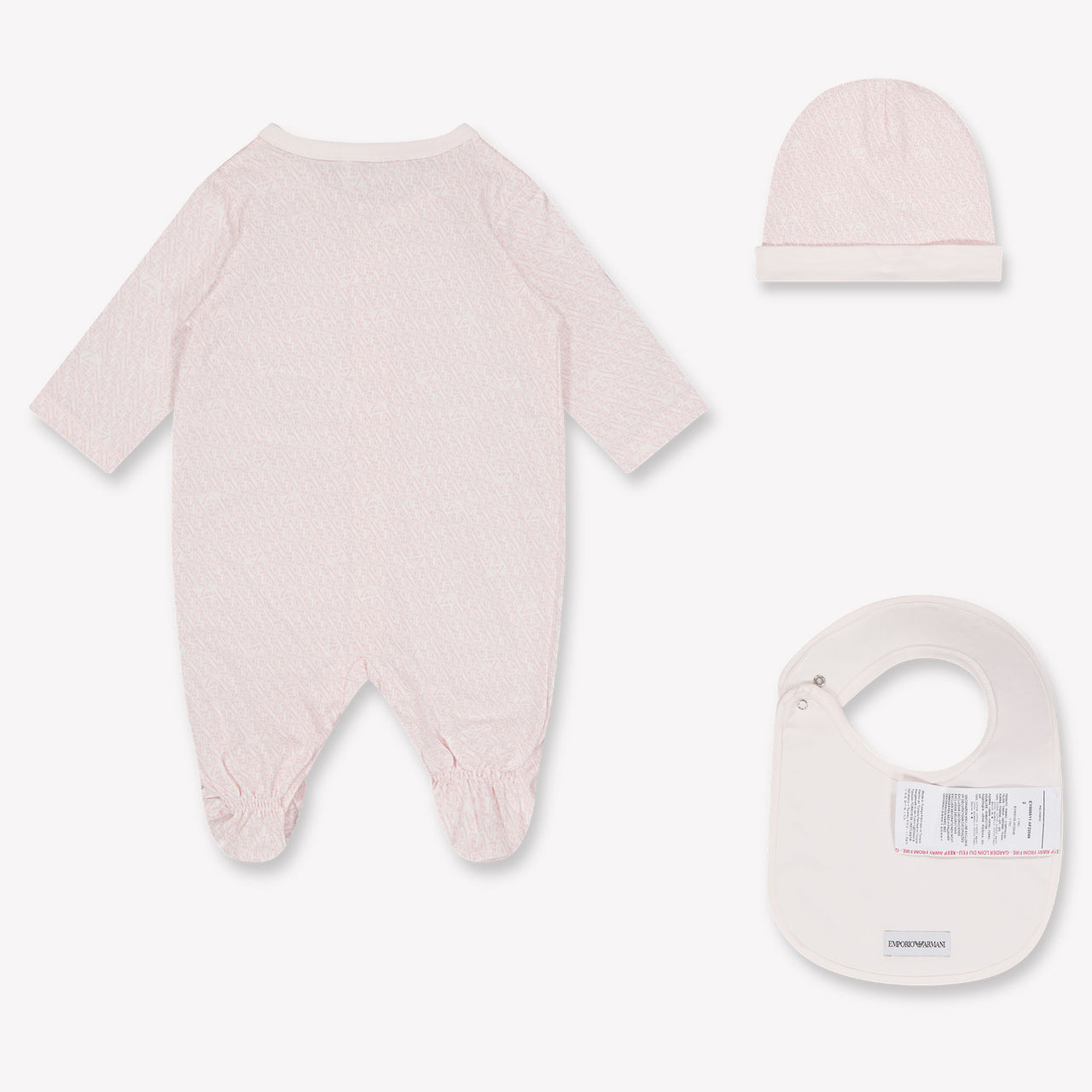 Armani Baby Unisex Spielanzug In Hellrosa
