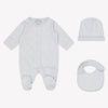 Armani Baby Unisex Tutina dentro Azzurro
