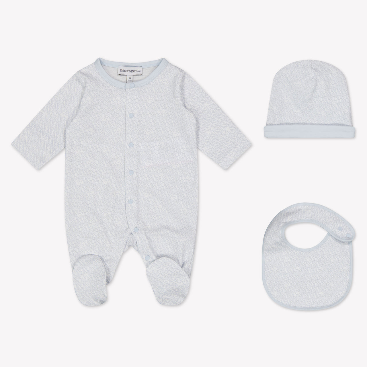 Armani Baby Unisex Spielanzug In Hellblau