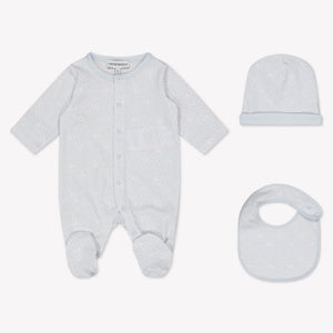 Armani Baby Unisex Spielanzug In Hellblau