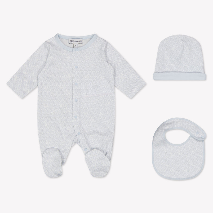 Armani Baby Unisex Spielanzug In Hellblau
