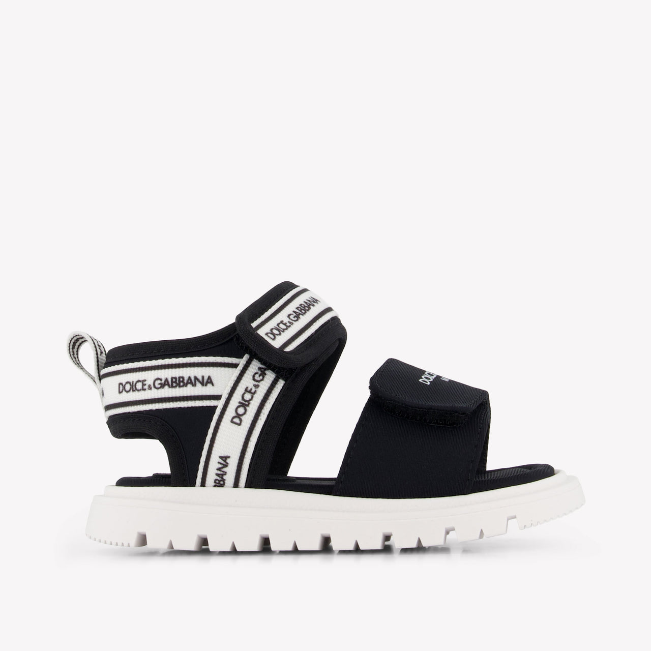 Dolce & Gabbana Jungen Sandalen In Schwarz